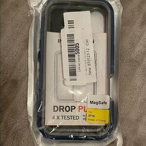 Durable Blue MagSafe-Compatible Phone Case